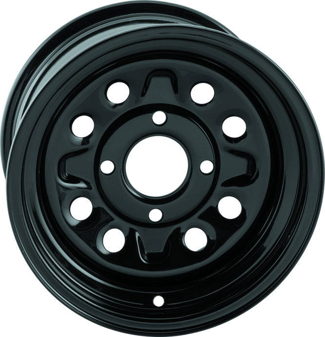 QuadBoss Steely Wheel 12X7 - 4+3 - 4/110