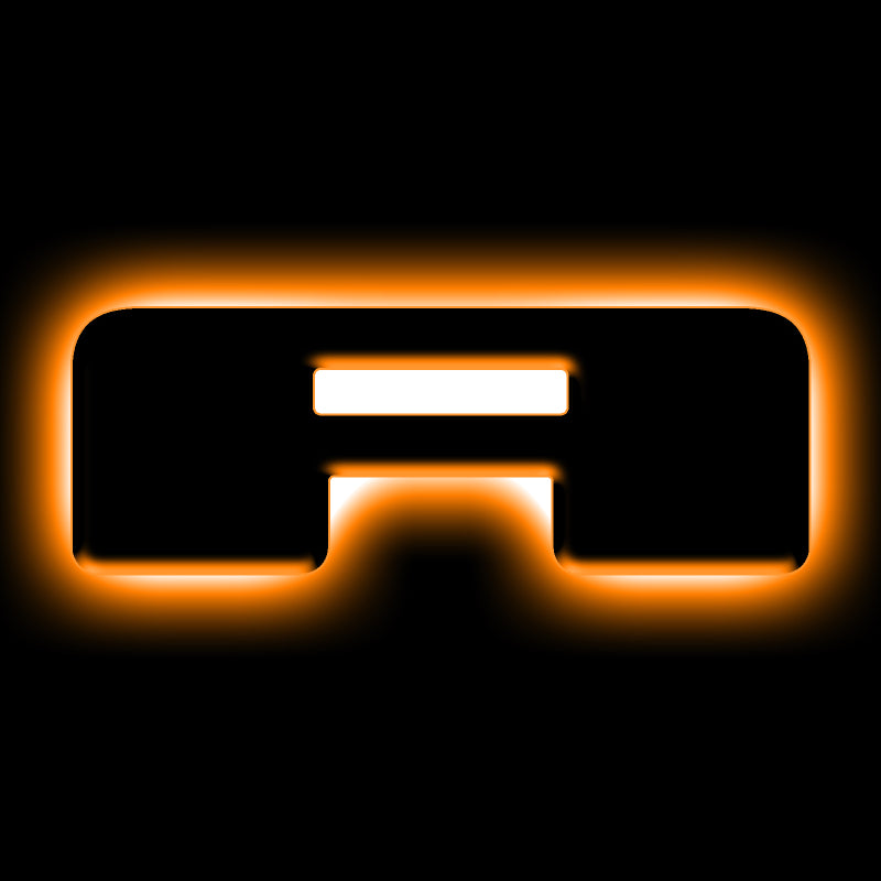 Load image into Gallery viewer, ORACLE Lighting Universal Illuminated LED Letter Badges - Matte Blk Surface Finish - A
