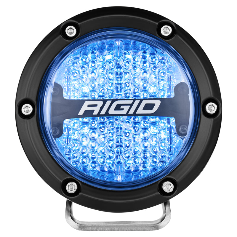 Load image into Gallery viewer, Rigid Industries 360-Series 4in LED Off-Road Diffused Beam - RGBW Backlight (Pair)
