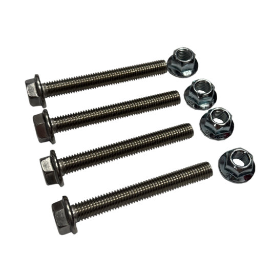 Kooks Ball and Socket Bolt Kit (4 M10 x 75 Flange Bolts/ 4 M10 Flange Nuts)