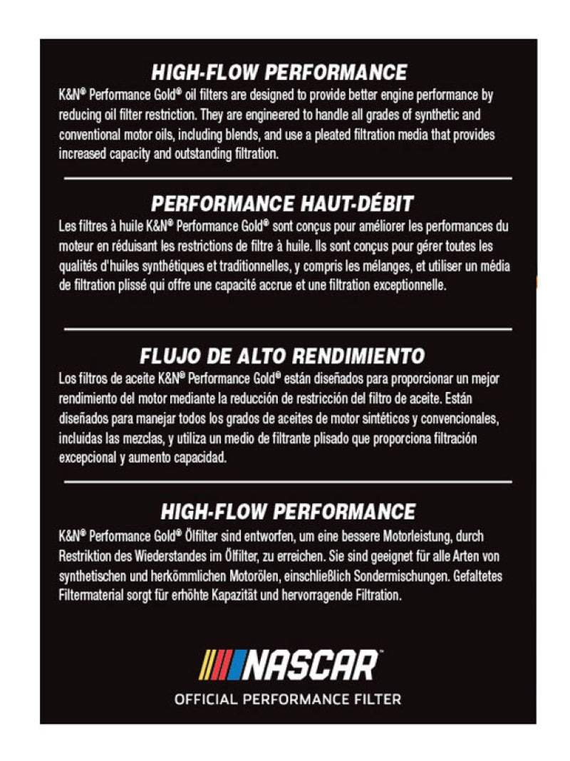 Load image into Gallery viewer, K&amp;N Oil Filter OIL FILTER; AUTOMOTIVE
