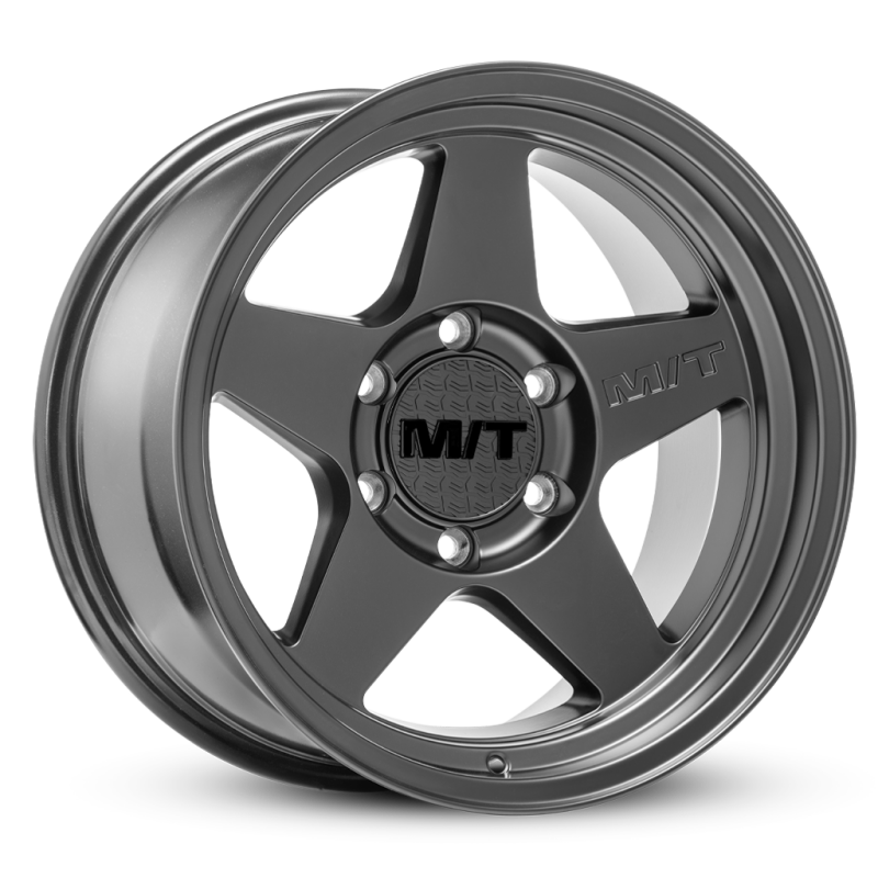 Load image into Gallery viewer, Mickey Thompson Open 5 Black Wheel - 17X9 6X5.5 BP 5in BS 0 Offset 108.1mm Bore
