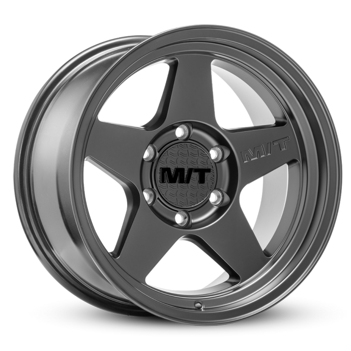 Mickey Thompson Open 5 Black Wheel - 17X9 5X5 BP 4.53in BS -12 Offset 71.6mm Bore