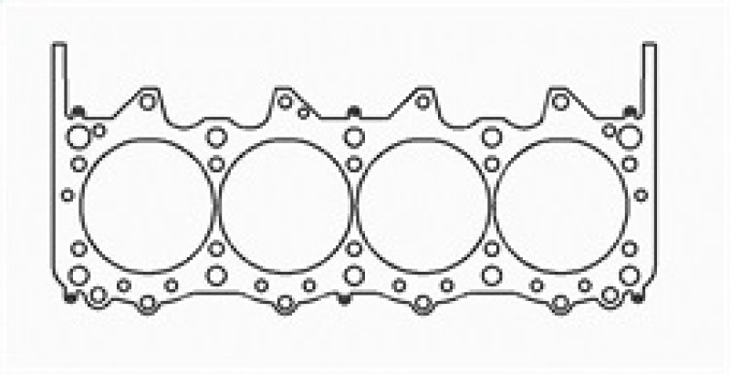 Load image into Gallery viewer, Cometic Ford 500 JC50 Pro Stock V8 .052in MLS Cylinder Head Gasket - 4.735in Bore - RHS
