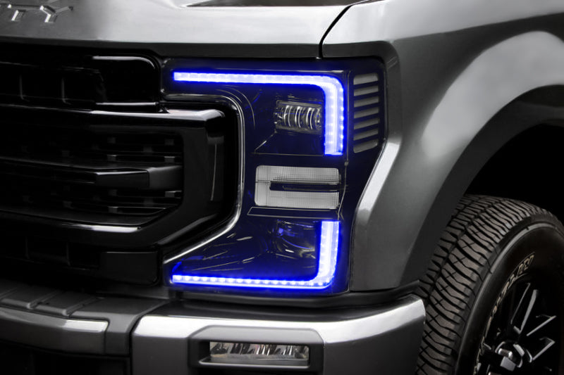 Load image into Gallery viewer, Oracle 2022 Ford F250/350 Super Duty Dynamic ColorSHIFT Headlight DRL Kit w/Switchback
