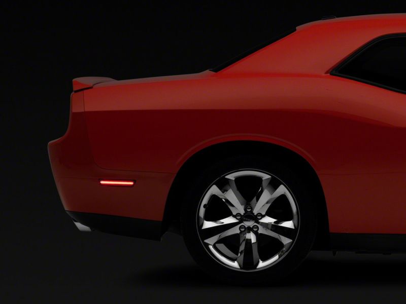 Load image into Gallery viewer, Raxiom 08-14 Dodge Challenger 11-14 Dodge Charger Axial Series LED Rear Side Marker Lights- Smoked
