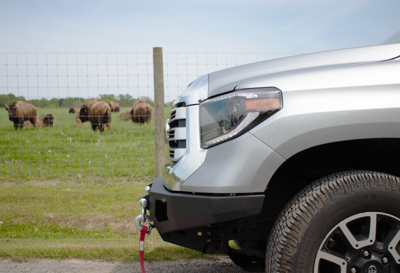 Load image into Gallery viewer, Fishbone Offroad 14-21 Toyota Tundra Front Bumper - Black Texture
