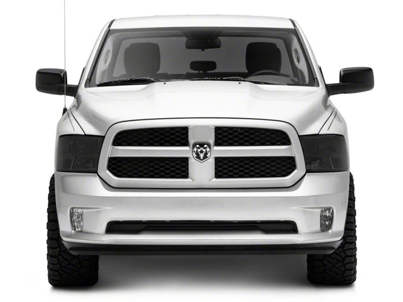 Load image into Gallery viewer, Raxiom 09-18 Dodge RAM 1500 Axial OEM Rep Headlights w/ Dual Bulb- Chrome Housing (Smoked Lens )
