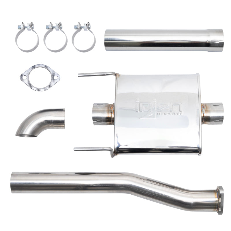 Load image into Gallery viewer, Injen 2016+ Toyota Tacoma L4 2.7L / V6 3.5L Stainless Steel High-Tuck Cat-Back Exhaust System
