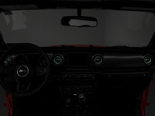 Raxiom 18-23 Jeep Wrangler JL LED Ambient Vent Lighting Kit