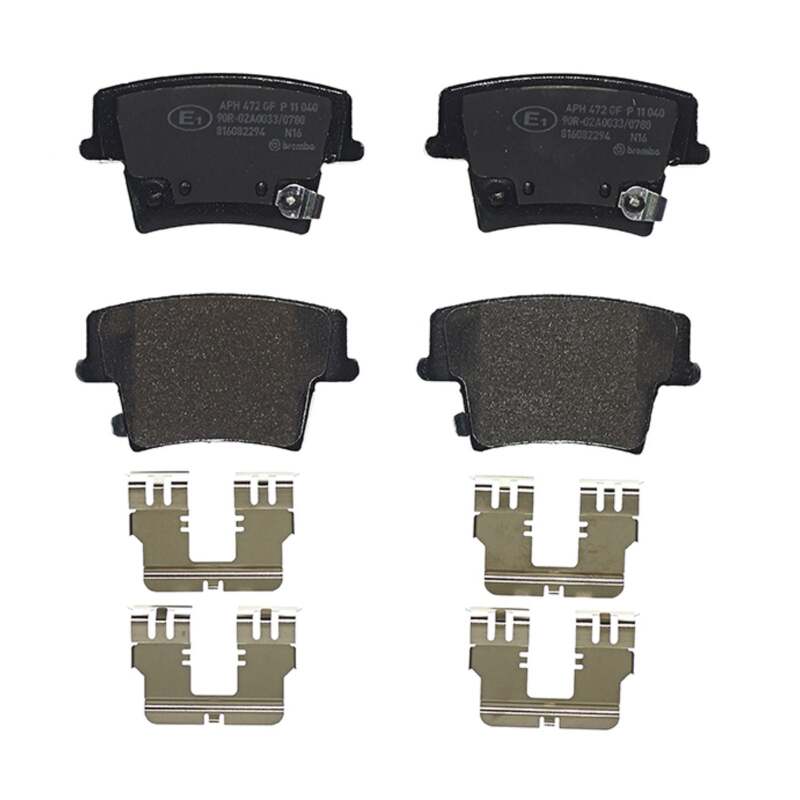 Load image into Gallery viewer, Brembo OE 05-20 Chrysler 300/09-20 Dodge Challenger/06-20 Charger Low-Met Brake Pad - Rear
