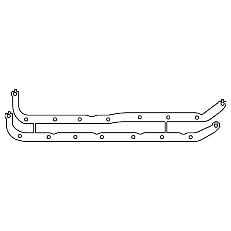 Load image into Gallery viewer, Cometic Cosworth BD Series - FVA/FVC Lotus Twin Cam .060in Fiber Oil Pan Rails Kit
