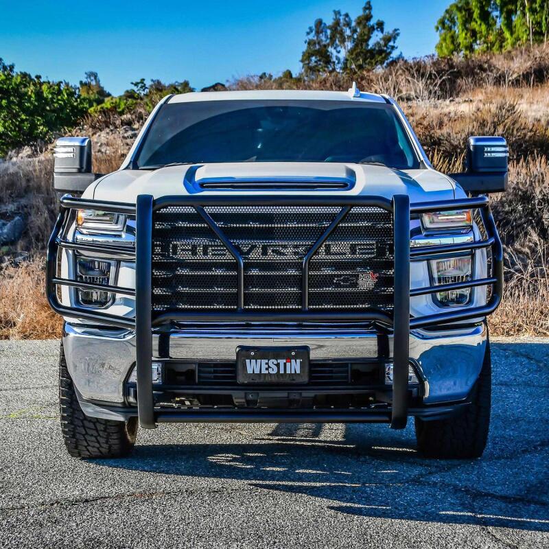 Load image into Gallery viewer, Westin 2020 Chevrolet Silverado 2500/3500 HDX Grille Guard - Black
