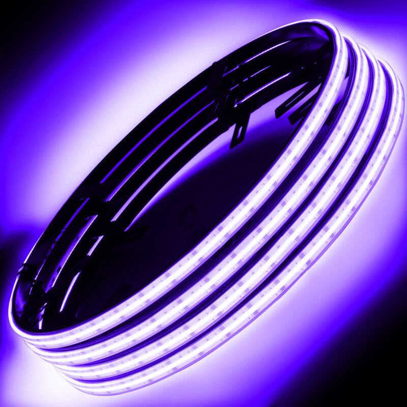 Load image into Gallery viewer, ORACLE Lighting LED Illuminated Wheel Rings 16.5in PLASMA ColorSHIFT w/BC2 Bluetooth Controller
