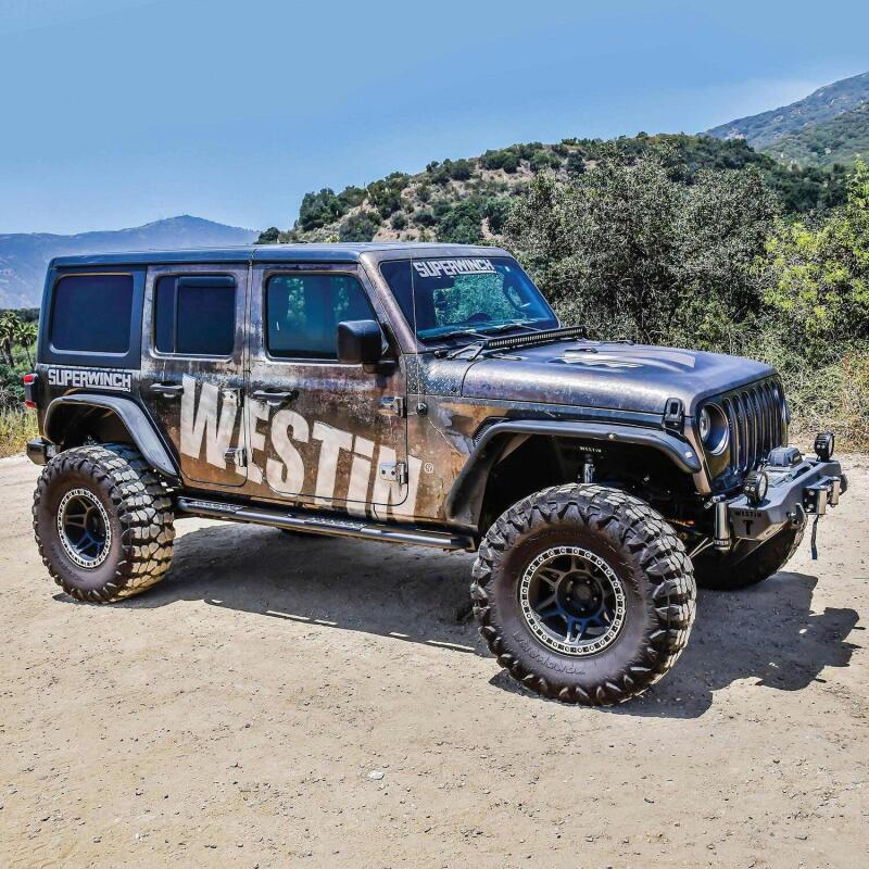 Load image into Gallery viewer, Westin 18-23 Jeep Wrangler JL Unlimited 4dr Rock Slider - Textured Black
