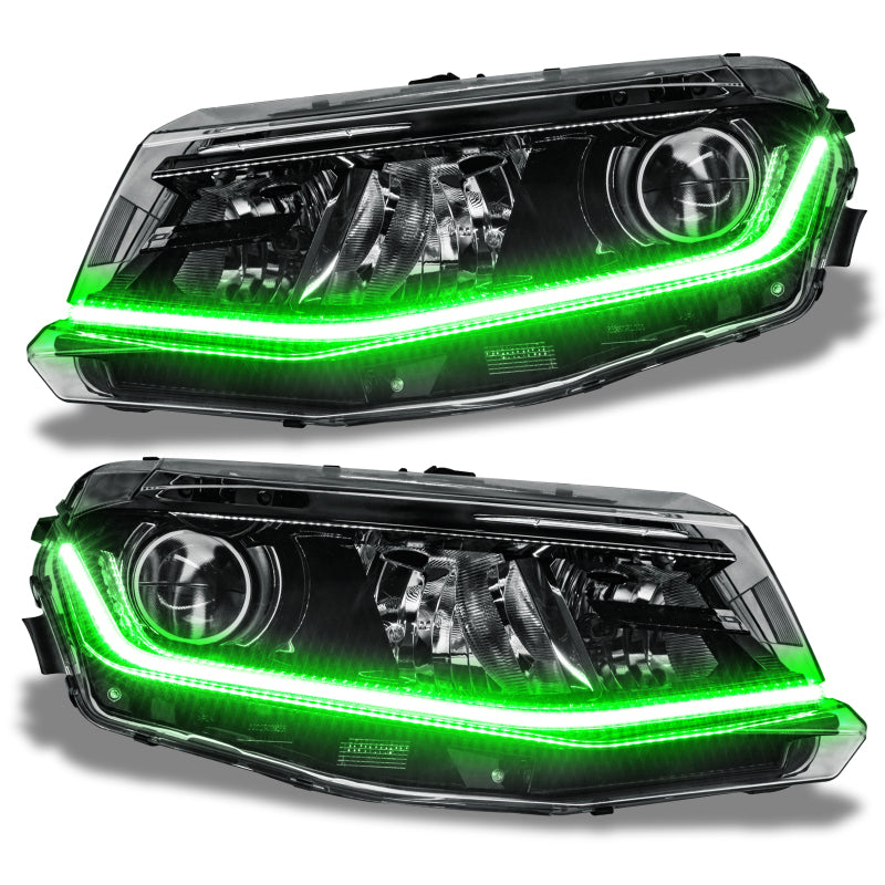 Load image into Gallery viewer, Oracle 16-21 Chevy Camaro Surface Mount DRL Modules - ColorSHIFT w/ Simple Controller
