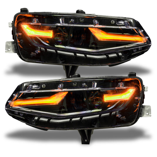 Oracle 19-21 Chevy Camaro LS/LT RGB+A Headlight DRL  Kit - ColorSHIFT w/ BC1 Controller