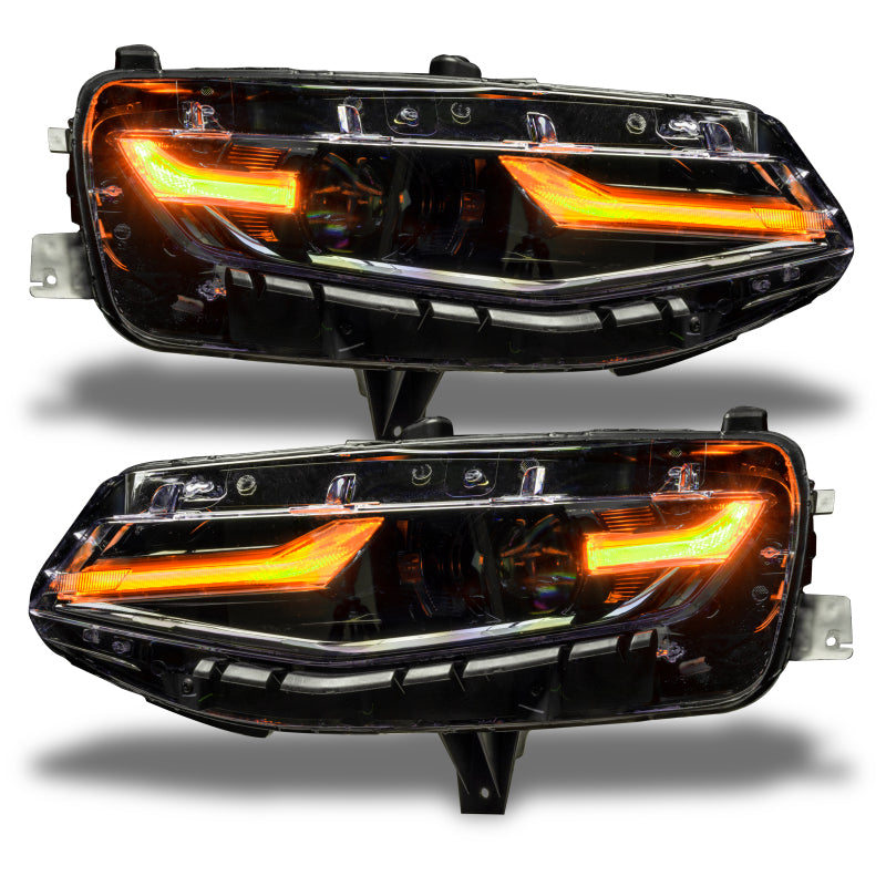 Load image into Gallery viewer, Oracle 19-21 Chevy Camaro LS/LT RGB+A Headlight DRL Kit - w/ Simple Controller
