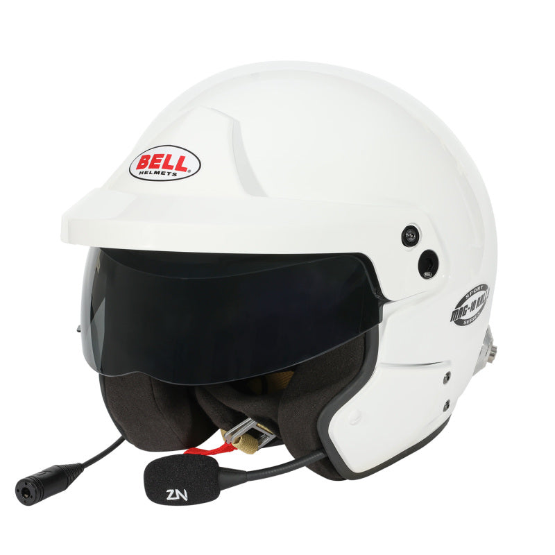 Load image into Gallery viewer, Bell Helmet Mag-10 Rally Sport White (Hans) Xs(55-56) Fia8859-2024
