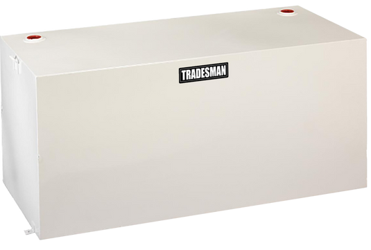 Tradesman Steel Rectangular Liquid Storage Tank (Full Size) - White