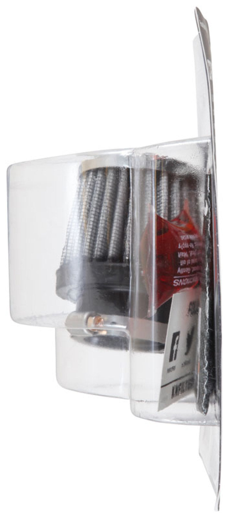 Load image into Gallery viewer, K&amp;N Universal Chrome Filter 1 3/8 inch FLG / 2 1/2 inch Base / 2 inch Top / 2 1/4 inch Height
