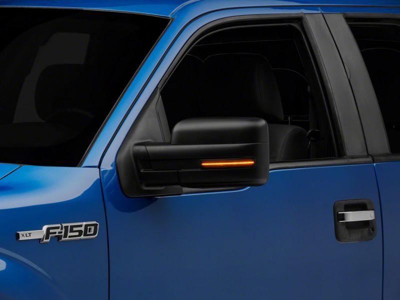 Load image into Gallery viewer, Raxiom 09-14 Ford F-150 Axial Series LED Mirror Mounted Turn Signals- Smoked
