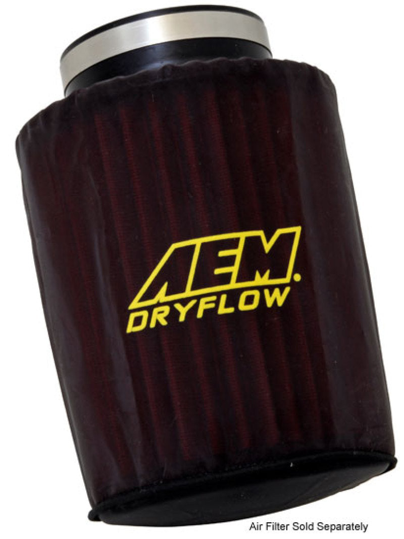Load image into Gallery viewer, AEM Air Filter Wrap 6 in Base 5 1/8in Top 7 1/8 in Tall

