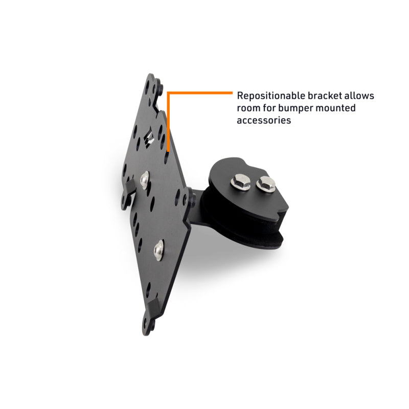Load image into Gallery viewer, Mishimoto 2022+ Chevy 1500 Tow Hook License Plate Relocation Bracket
