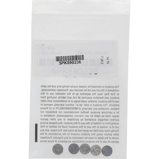 Hot Cams Shim Kits 2.360mm Thickness - 5 Pack