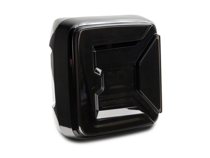 Load image into Gallery viewer, Raxiom 18-23 Jeep Wrangler JL Axial Series LED Tail Lights- Blk Housing (Smoked Lens)
