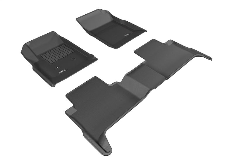 Load image into Gallery viewer, 3D MAXpider 15-22 GMC Canyon Crew Cab Kagu Black Full Set
