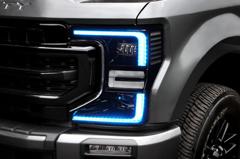 Load image into Gallery viewer, Oracle 2022 Ford F250/350 Super Duty Dynamic ColorSHIFT Headlight DRL Kit w/Switchback
