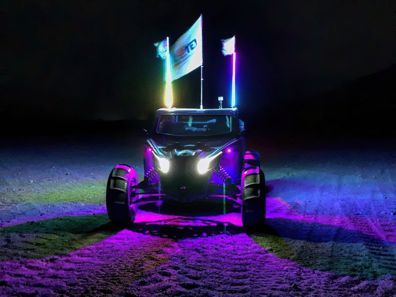 Load image into Gallery viewer, Oracle Off-Road 4ft LED Whip - ColorSHIFT
