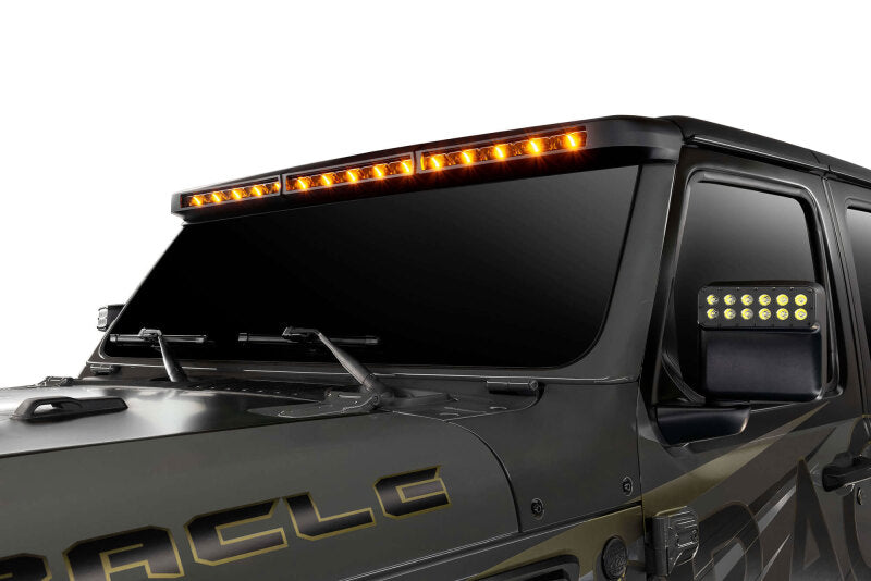 Load image into Gallery viewer, Oracle Jeep Wrangler JL/Gladiator JT Integrated Windshield LED Light Bar System
