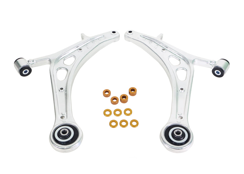 Load image into Gallery viewer, Whiteline 17-21 Subaru WRX/STI Front Lower Control Arms w/ Caster Correction
