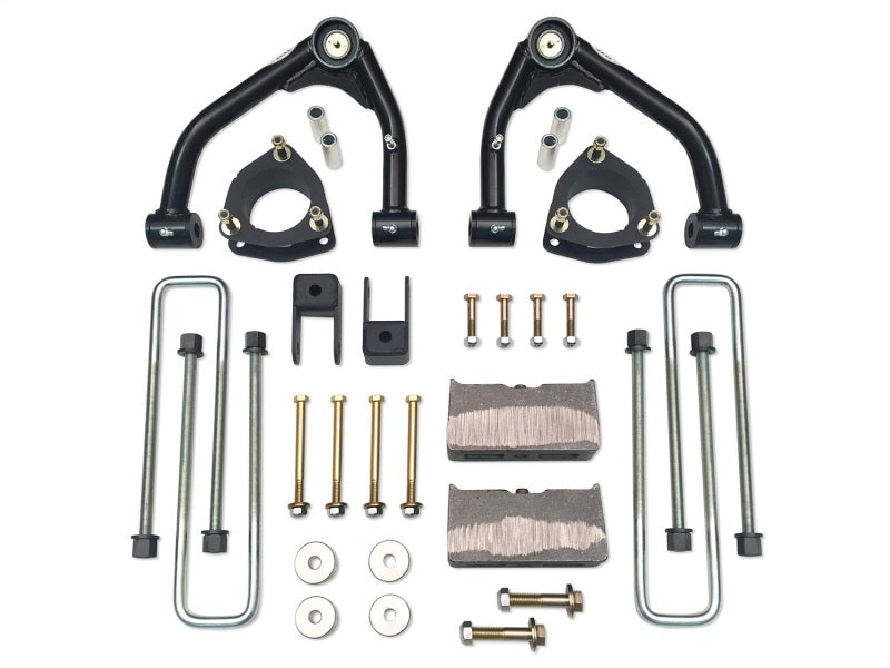 Load image into Gallery viewer, Tuff Country 14-18 Silverado 1500 4wd 4in Lift Kit (Alum/Stmpd 2 Pc Stl Up Cntrl Arm No Shocks)
