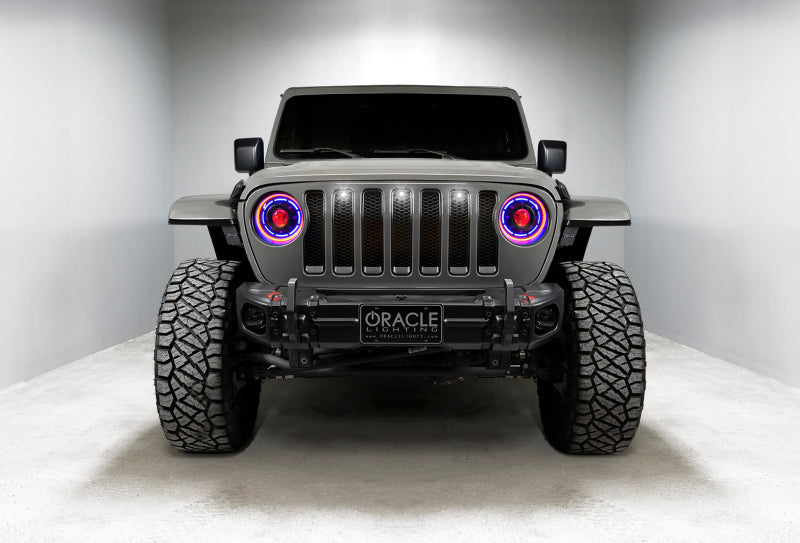 Load image into Gallery viewer, Oracle Pre-Runner Style LED Grille Kit for Jeep Gladiator JT - White

