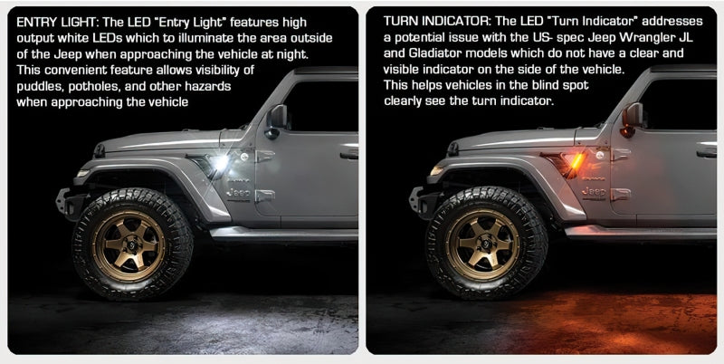 Load image into Gallery viewer, Oracle Sidetrack LED System For Jeep Wrangler JL/ Gladiator JT
