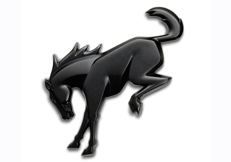Load image into Gallery viewer, Ford Racing Bronco Rear Emblem - Matte Black
