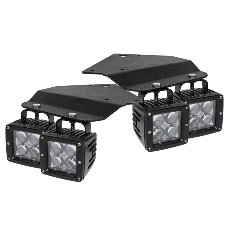 Load image into Gallery viewer, Oracle 10-14 Ford Raptor Fog Light Replacement Brackets/Lights
