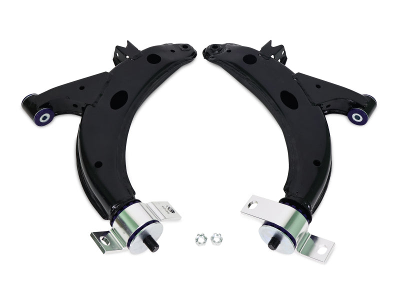Load image into Gallery viewer, Superpro 93-01 Subaru Impreza OEM+ Front Lower Control Arm &amp; Mount Kit
