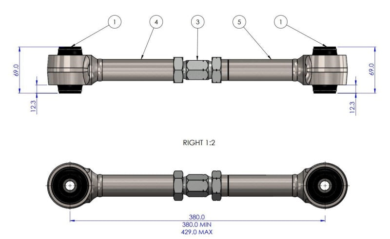 Load image into Gallery viewer, SuperPro 23-24 Toyota Sequoia HD Adjustable Upper Trailing Arm Set
