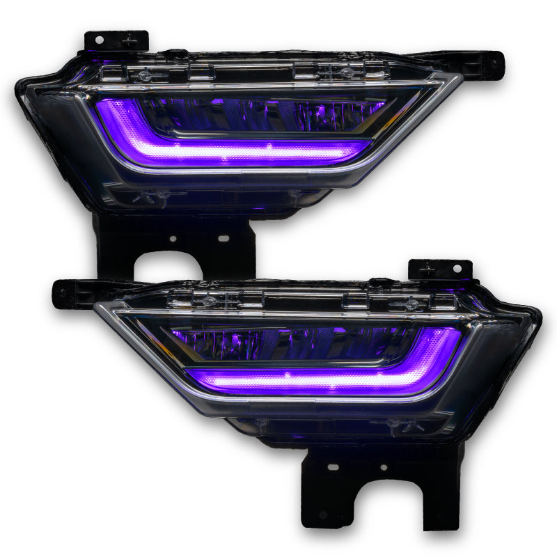 Load image into Gallery viewer, Oracle 21-22 Ford F-150 ColorSHIFT RGB+W Fog Light DRL Upgrade Kit w/ No Controller
