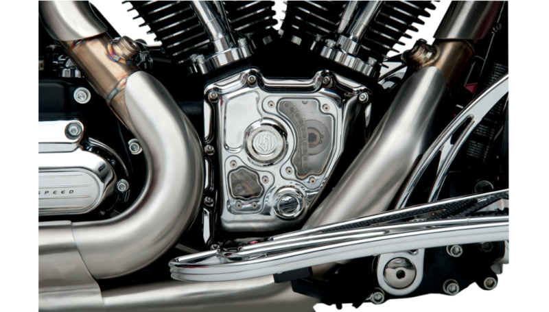 Load image into Gallery viewer, Roland Sands Design Clarity Cam Cover - Chrome
