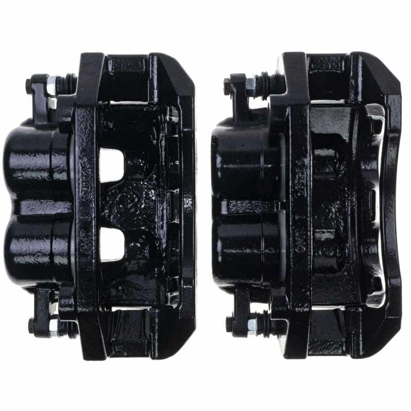 Load image into Gallery viewer, Power Stop 05-08 Dodge Dakota Front Black Caliper - Pair w/Bracket
