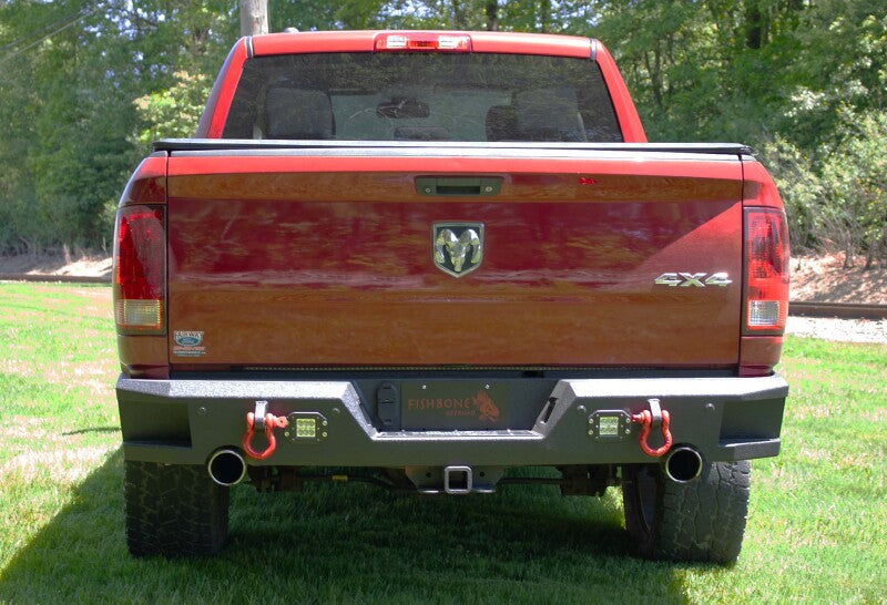 Load image into Gallery viewer, Fishbone Offroad 2009+ Ram 1500 Classic Anglerfish Rear Bumper - Black Texture
