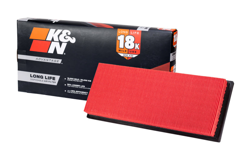 Load image into Gallery viewer, K&amp;N Universal Air Filter 4in Flg 8-1/2in B 5in T 8in H Gen 3
