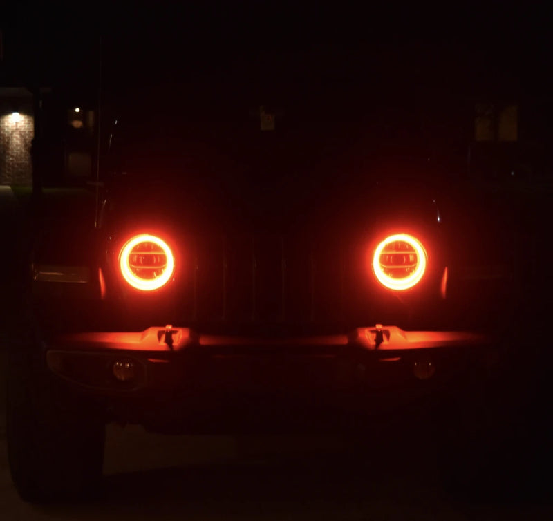 Load image into Gallery viewer, ORACLE Lighting Jeep Wrangler JL/Gladiator JT LED Surface Mount Headlight Halo Kit
