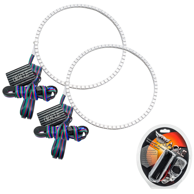 Load image into Gallery viewer, Oracle 2021 Ford Bronco Base Headlight LED Halo Kit - ColorSHIFT - w/ RF Controller
