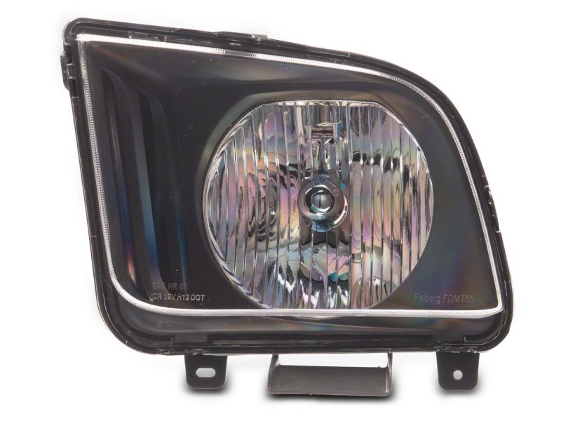 Load image into Gallery viewer, Raxiom 05-09 Ford Mustang Axial Series OEM Style Rep Headlights- Chrome Housing (Clear Lens)
